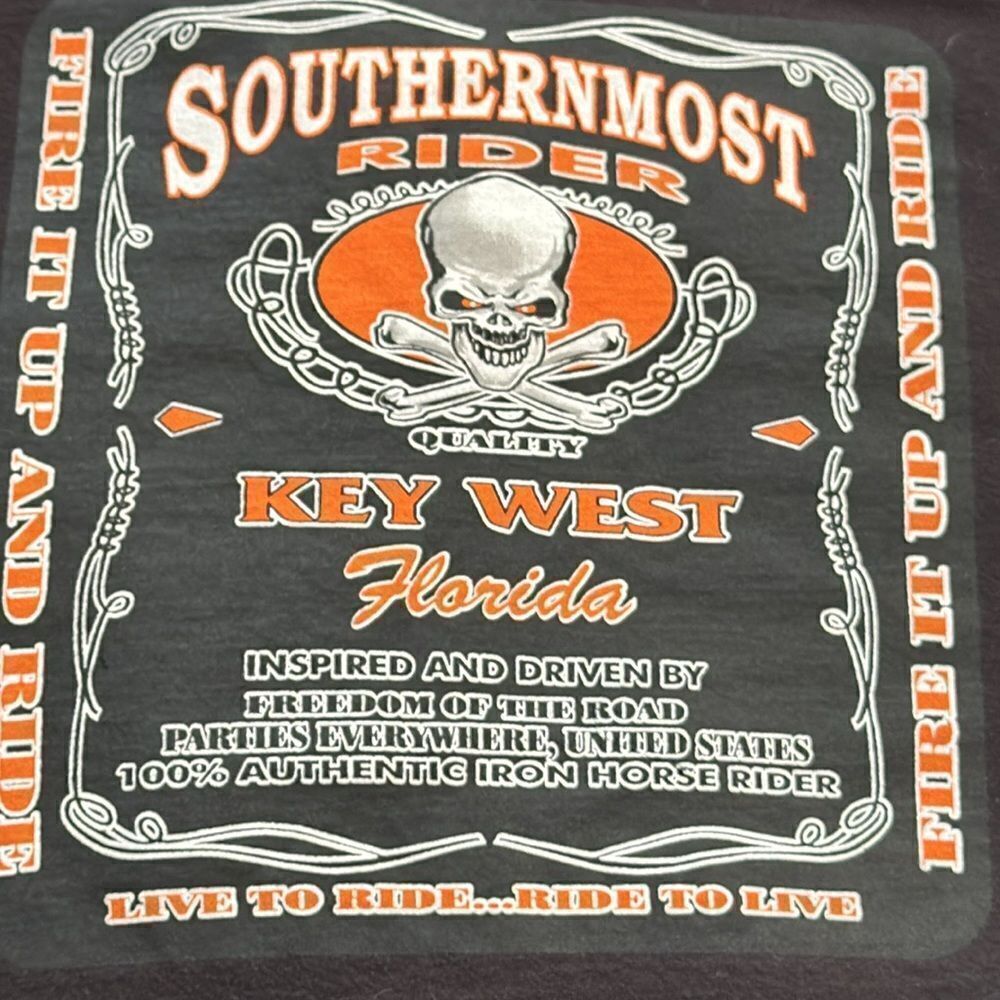 American Heritage FRESNO SOUTHERNMOST RIDER Henry T shirt - Picture 3 of 8
